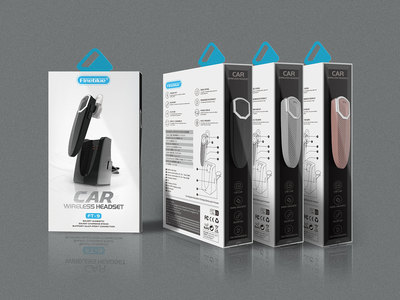 源艺设计工作室 蓝牙耳机包装的平面艺术