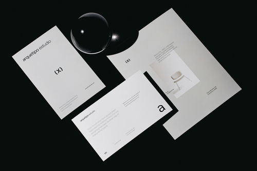 融合平面设计与建筑美学 Arquetipo室内设计品牌的形象塑造