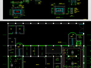 专业解析 水务集团行政办公楼室内装修CAD平面图设计